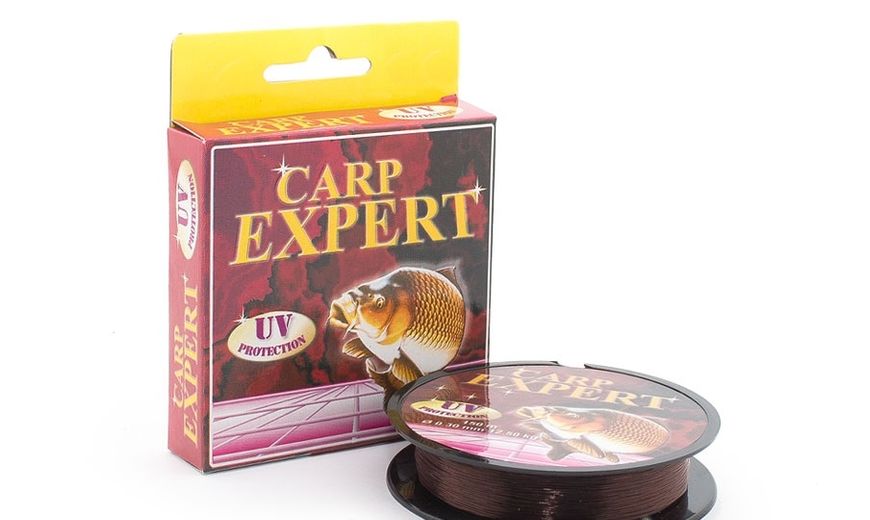 Леска Carp Expert UV 150м 0.45 20.5кг Brown 30118045 фото